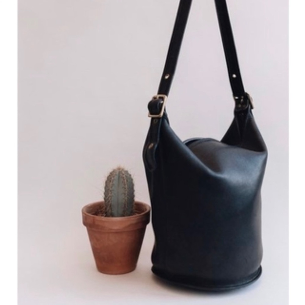 Coach bucket bag